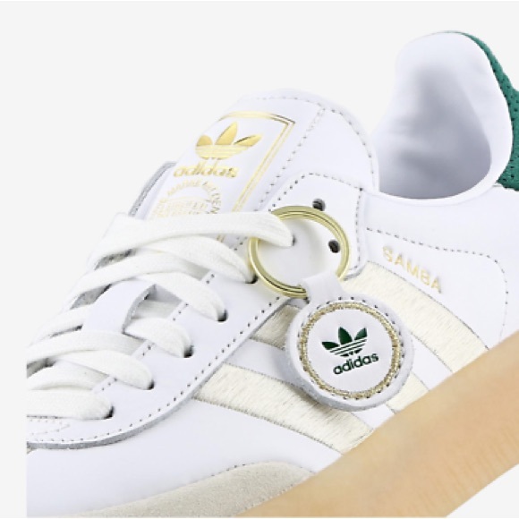 ADIDAS SAMBAE SHOES Off White / Aluminium / Gold Metallic - Picture 9 of 9